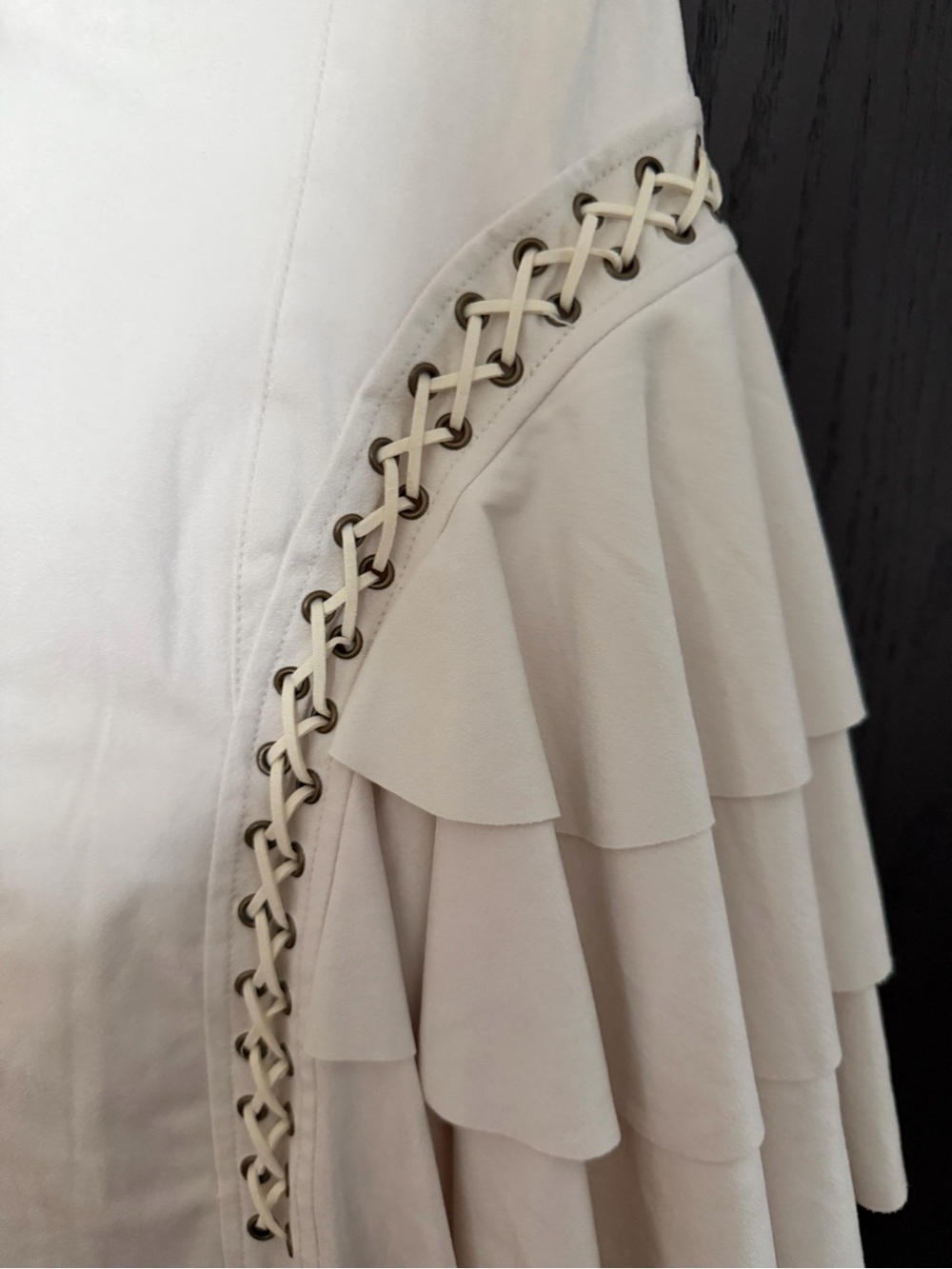 Oh Polly Nalda Lace Up Corset Mini Dress - Picture 4 of 7